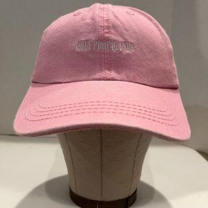 Obey Propaganda Pink Dad Hat Adjustable Adult Size Cotton, Clean